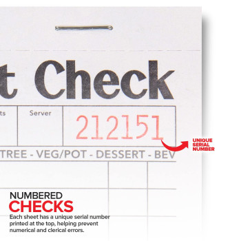 Stock Your Home Blackwhite Guest Check Books For Servers 20 Pack Server Note Pads Waiter Checkbook Food Receipt Book Resta