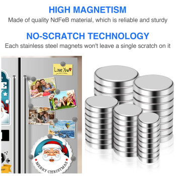 Diymag Small Magnets 40 Pack Tiny Rare Earth Magnets 5 Different Size Neodymium Magnets For Refrigerator Diy Building Craft