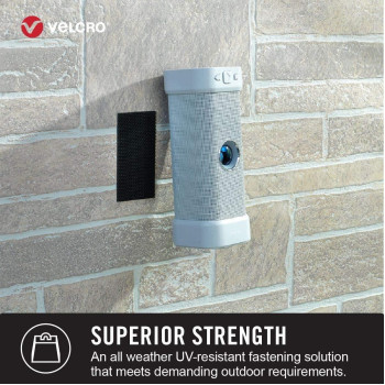 Velcro Brand Industrial Strength Fasteners Extreme Outdoor Weather Conditions Heavy Duty Strength Holds Up To 15 Lbs 4 X 2