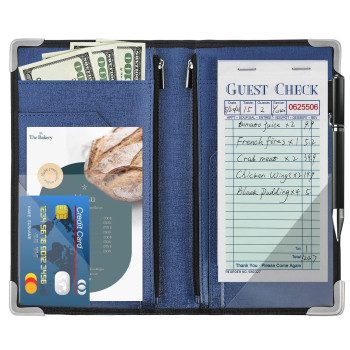 Methdic Guest Checks Server Note Pads 1000 Orders With Bottom Copy Paper Guest Receipt Waitress Notepad For Restaurants 20 Book