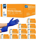 Inspire Nitrile Exam Gloves The Original Quality Stretch Nitrile Cobalt Blue 45 Gloves Disposable Latex Free Medical Emt