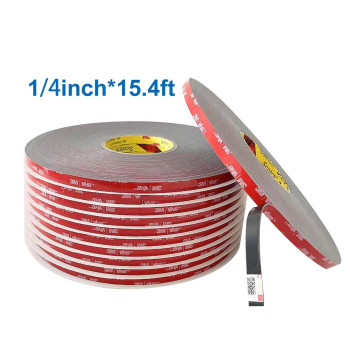 3M Double Sided Mounting Tape 3M5952 Heavy Duty Vhb Foam Adhesive 14 X154 Ft For Indoor Outdoor Led Strip Lights Automoti