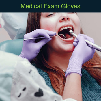 Lilac Nitrile Disposable Gloves 200 Count 3 Mil Nitrile Gloves X Small Powder And Latex Free Rubber Gloves Surgical Medi