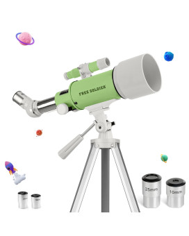 Free Soldier Telescope For Adults 70Mm Aperture And 400Mm Focal Length Professional Astronomy Telescope For Beginners Age Over