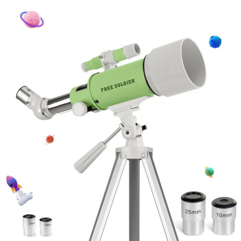 Free Soldier Telescope For Adults 70Mm Aperture And 400Mm Focal Length Professional Astronomy Telescope For Beginners Age Over