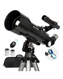 Telescope For Adults Astronomy 70Mm Aperture 400Mm Focal Length Portable Astronomical Telescope For Beginners Age Over 8 Years