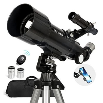 Telescope For Adults Astronomy 70Mm Aperture 400Mm Focal Length Portable Astronomical Telescope For Beginners Age Over 8 Years