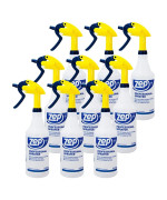 Zep Professional Sprayer Bottle 32 Oz Case Of 9 Hdpro9 Versatile Adjustable Nozzle Spray Bottles With A Fine Mist Or Pow