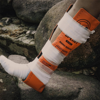 Rhino Rescue First Aid Splint 36 X 43 Orangegray Keep Bones In Position 2 Folded