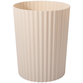 Jiatua Small Trash Can Plastic Wastebasket Round Garbage Container Bin For Bathroom Kitchen Bedroom Home Office College Dorm