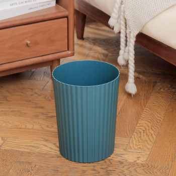 Jiatua Small Trash Can Plastic Wastebasket Round Garbage Container Bin For Bathroom Kitchen Bedroom Home Office College Dorm