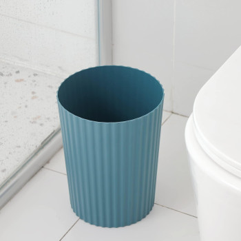 Jiatua Small Trash Can Plastic Wastebasket Round Garbage Container Bin For Bathroom Kitchen Bedroom Home Office College Dorm