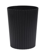 Jiatua Small Trash Can Plastic Wastebasket Round Garbage Container Bin For Bathroom Kitchen Bedroom Home Office College Dorm