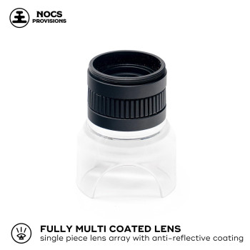 Nocs Provisions Inspector Microscope 4X Multiplier Lens Waterproof 32X Power Zoom Accessory Attachment For 3250Mm Optics Full