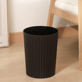 Jiatua Small Trash Can Plastic Wastebasket Round Garbage Container Bin For Bathroom Kitchen Bedroom Home Office College Dorm