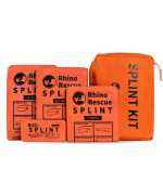 Rhino Rescue First Aid Splint 36 X 43 Orangegray Keep Bones In Position 4 Splint Bundle