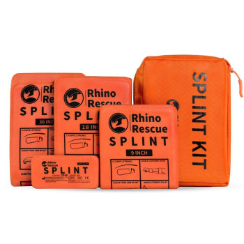 Rhino Rescue First Aid Splint 36 X 43 Orangegray Keep Bones In Position 4 Splint Bundle