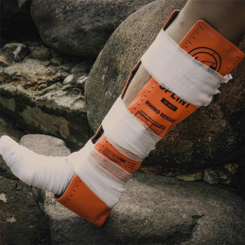 Rhino Rescue First Aid Splint 36 X 43 Orangegray Keep Bones In Position 4 Splint Bundle