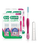 Gum Proxabrush Gobetweens Moderate Interdental Brushes Soft Bristled Dental Picks For Plaque Removal Health Safe For Br