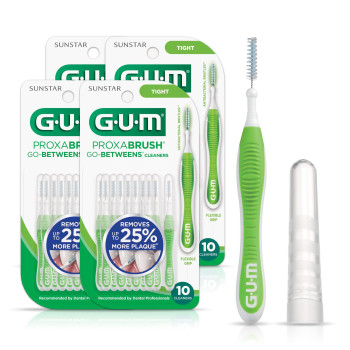 Gum Proxabrush Gobetweens Tight Interdental Brushes Soft Bristled Dental Picks For Plaque Removal Health Safe For Brace