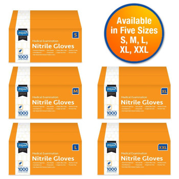 Inspire Nitrile Exam Gloves The Original Quality Stretch Nitrile Cobalt Blue 45 Gloves Disposable Latex Free Medical Emt C