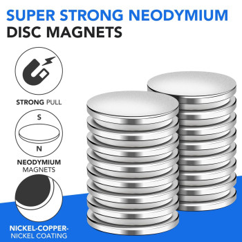 Super Strong Neodymium Disc Magnets With Doublesided Adhesive Powerful Permanent Rare Earth Magnets Fridge Diy Building Sc