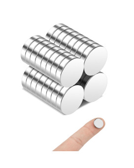 Small Magnets 30 Pack Refrigerator Magnets 12X3Mm Rare Earth Magnets Neodymium Magnets For Crafts Whiteboard Kitchen Cabinet