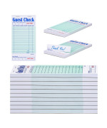 Methdic Guest Checks Server Note Pads 500 Orders Waitress Notepad For Restaurants 10 Books