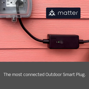 Leviton Decora Smart Wifi Outdoor Plug Works With Matter My Leviton Alexa Google Assistant Apple Homesiri Wirefree Any