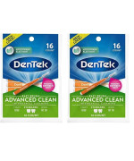 Dentek Easy Brush Interdental Cleaners Mint 16 Count Pack Of 2