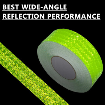 Swrt Reflective Tape 2 Inch X 160 Feet Dotc2 Shining Star Fade Resistant Green Reflective Tape Outdoor Waterproof Strong Adhesi