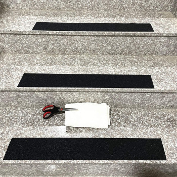 Cosimixo 12 X 35Ft Heavy Duty Anti Slip Tape Best 80Grit Friction Grip Abrasive For Stairs Outdoorindoor Skateboard Grip Tape