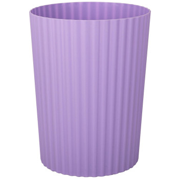 Jiatua Small Trash Can Plastic Wastebasket Round Garbage Container Bin For Bathroom Kitchen Bedroom Home Office College Dorm