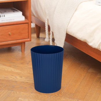 Jiatua Small Trash Can Plastic Wastebasket Round Garbage Container Bin For Bathroom Kitchen Bedroom Home Office College Dorm