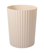 Jiatua Small Trash Can Plastic Wastebasket Round Garbage Container Bin For Bathroom Kitchen Bedroom Home Office College Dorm