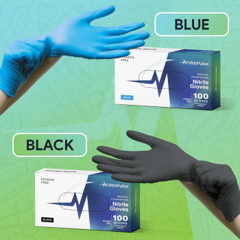 Medical Exam Black Nitrile Gloves X Small 1000 Count 3 Mil Powder And Latex Free Disposable Gloves Case Of 10 Boxes Of 100 M