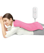 Comfytemp Heating Pad For Back Pain Relief Electric Heating Pad For Period Cramps Moistdry Heat Birthday Gifts For Women Me