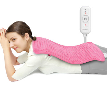 Comfytemp Heating Pad For Back Pain Relief Electric Heating Pad For Period Cramps Moistdry Heat Birthday Gifts For Women Me