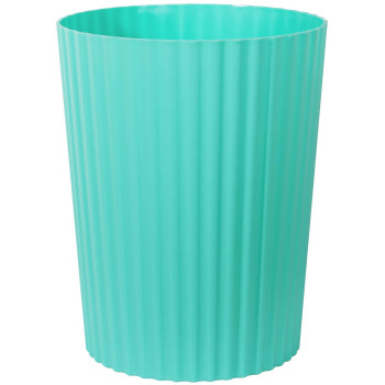 Jiatua Small Trash Can Plastic Wastebasket Round Garbage Container Bin For Bathroom Kitchen Bedroom Home Office College Dorm