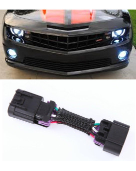 Muzzys DRL Adapter for 2010-2013 Chevrolet Camaro DRL + Headlights + Halos Harness Plug and Play Adapter Kit, Gain Control of Your Daytime Running (Fog) Lights!