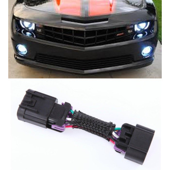 Muzzys DRL Adapter for 2010-2013 Chevrolet Camaro DRL + Headlights + Halos Harness Plug and Play Adapter Kit, Gain Control of Your Daytime Running (Fog) Lights!