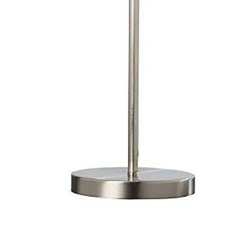 Benjara Desk Lamp with Adjustable Swing Metal Arm, Silver