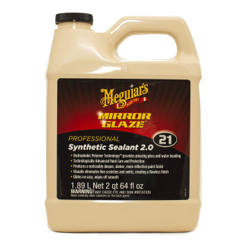 Meguiars M2164 Mirror Glaze Synthetic Sealant 20 64 Oz Container