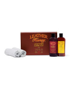 Leather Honey Complete Leather Care Kit Including Leather Conditioner 8 Oz Leather Cleaner 8 Oz And Two Applicator Cloths F