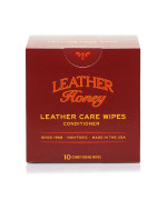 Leather Honey Leather Conditioner Wipes Restore Leather Onthego Protect Condition Leather Couches Car Seats Purses Shoe