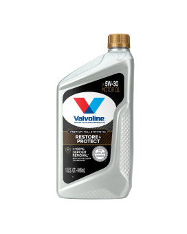 Valvoline Restore Protect Full Synthetic 5W30 Motor Oil 1 Qt