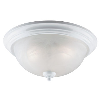 Westinghouse 64358 3 Light Ceil Fixture White