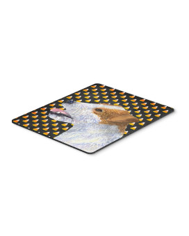 Carolines Treasures Mousehot Padtrivet Jack Russell Terrier Candy Corn Halloween Portrait Ss4297Mp