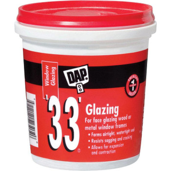 Glazing Cmpd 33 Wht Pint Pack Of 1