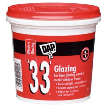 Glazing Cmpd 33 Wht Pint Pack Of 1